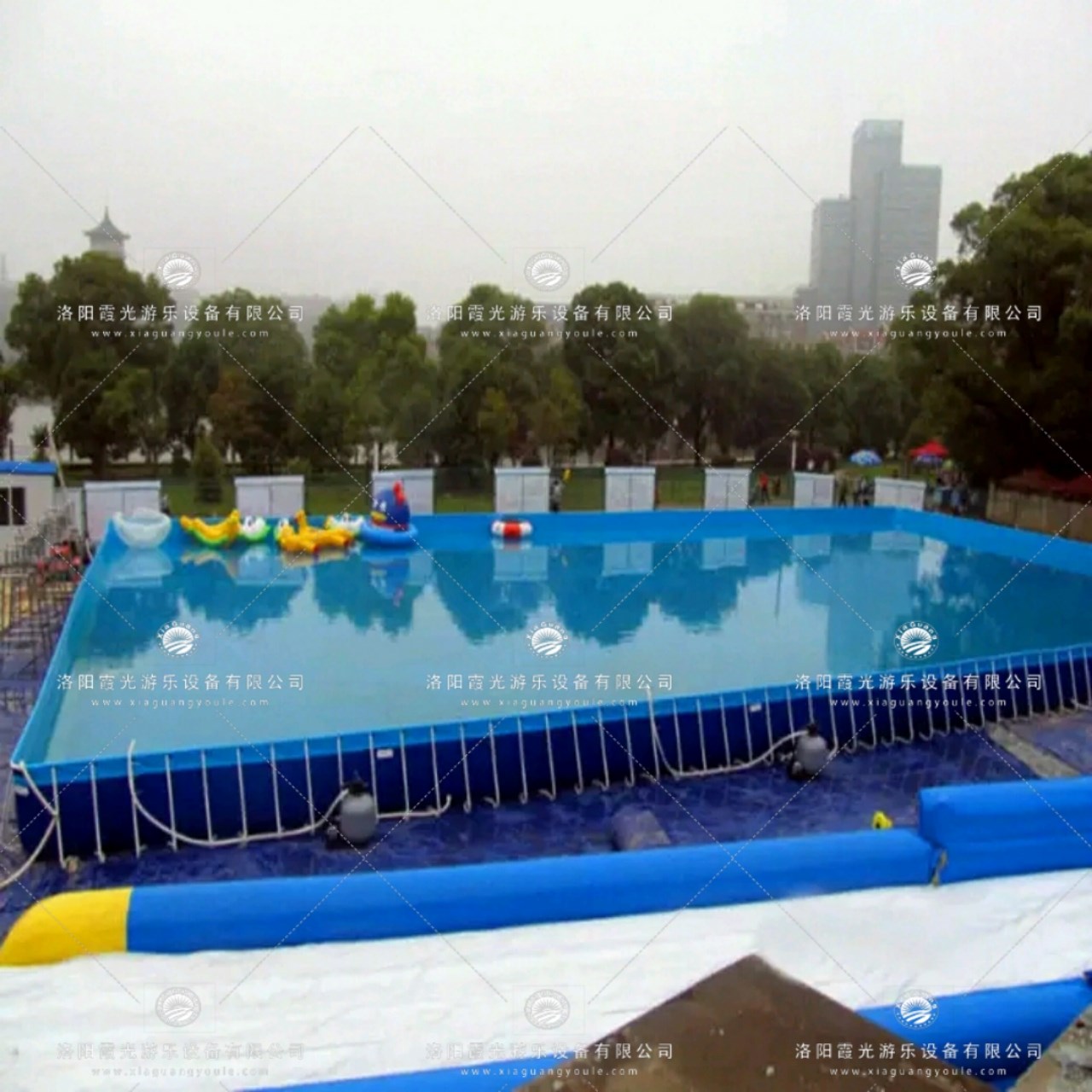 北京室外支架水池